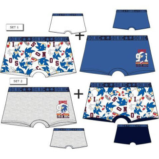 Set 2 calzoncillos SONIC