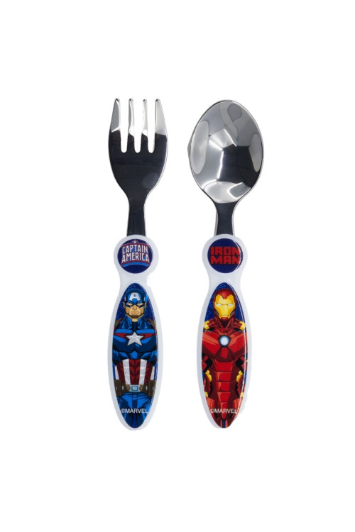 Set cubiertos metal AVENGERS