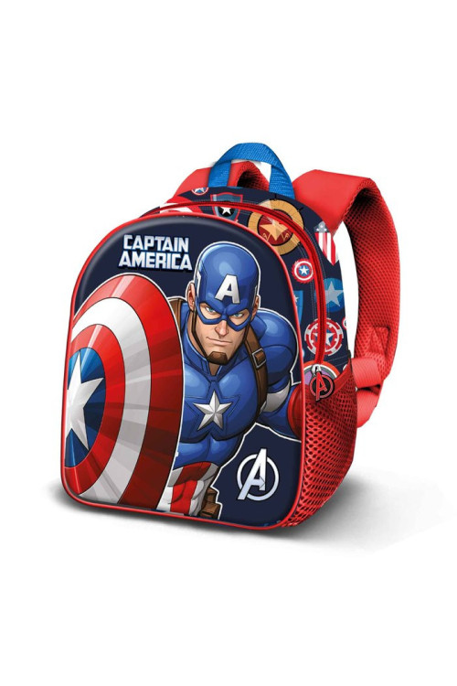 Mochila 31cm 3D CAPITAN AMERICA