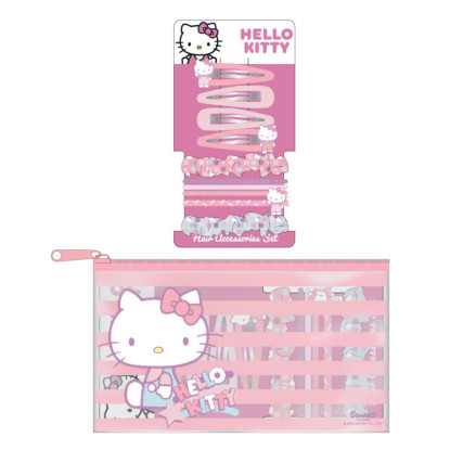 Set accesorios pelo HELLO KITTY