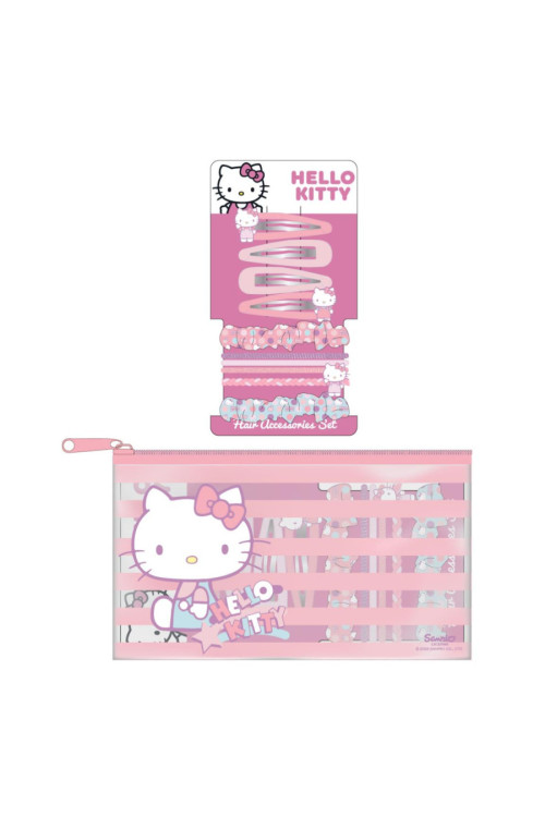 Set accesorios pelo HELLO KITTY