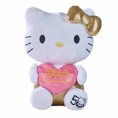 Peluche HELLO KITTY 50th anniversary