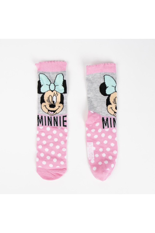 Set 4 calcetines + hucha MINNIE