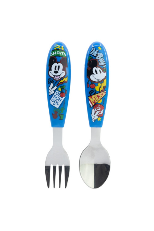 Cubiertos ergo metal MICKEY