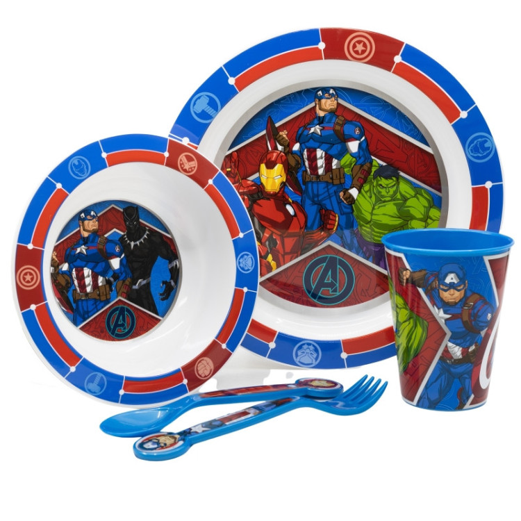 Set vajilla micro AVENGERS