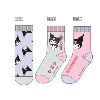 Set 3 calcetines KUROMI