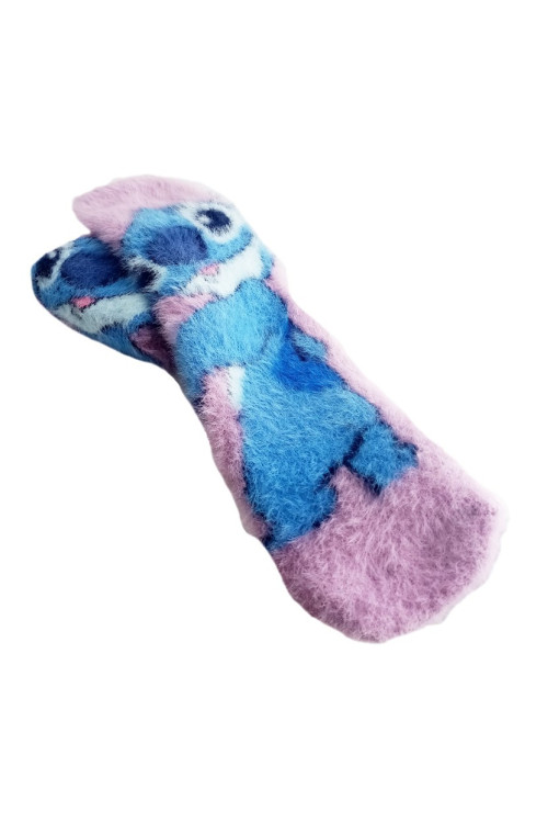 Calcetin antidesliz. coralina STITCH