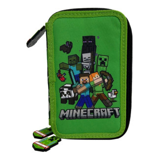 Plumier triple MINECRAFT