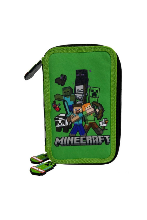 Plumier triple MINECRAFT