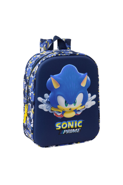 Mochila 27cm 3D SONIC
