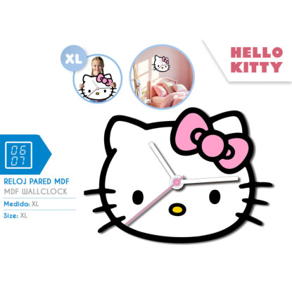 Reloj de pared HELLO KITTY