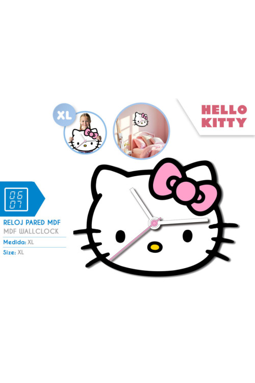 Reloj de pared HELLO KITTY