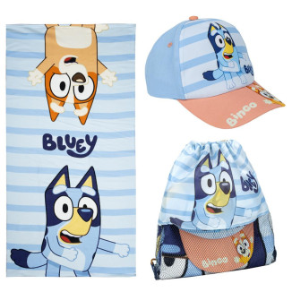 Set toalla + gorra BLUEY