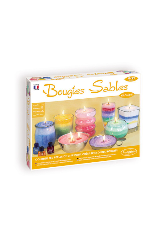 Velas bougies de colores