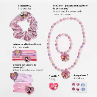 Set accesorios belleza PRINCESAS