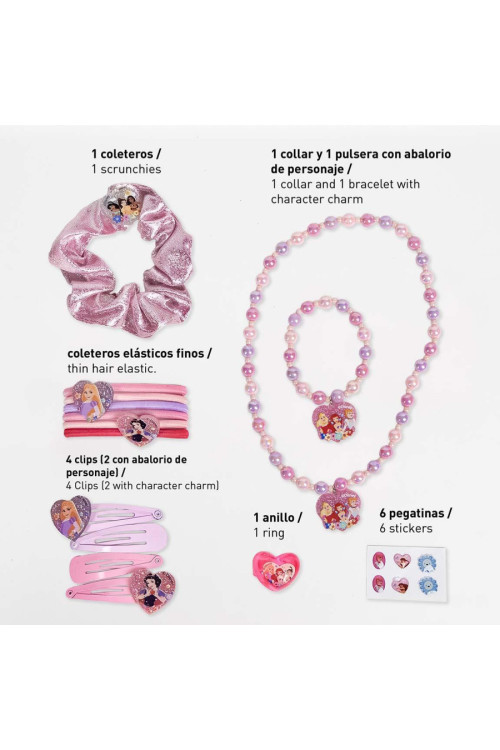 Set accesorios belleza PRINCESAS