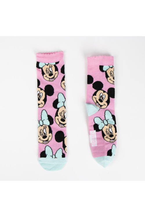 Set 4 calcetines + hucha MINNIE