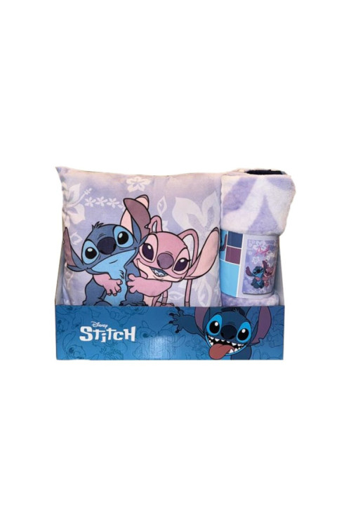 Set manta + cojin STITCH