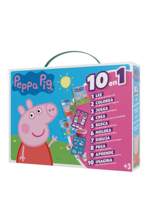 Maletin 10 en 1 PEPPA