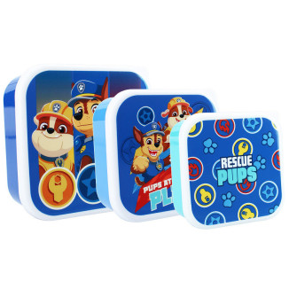 Set 3 tupper PAW PATROL