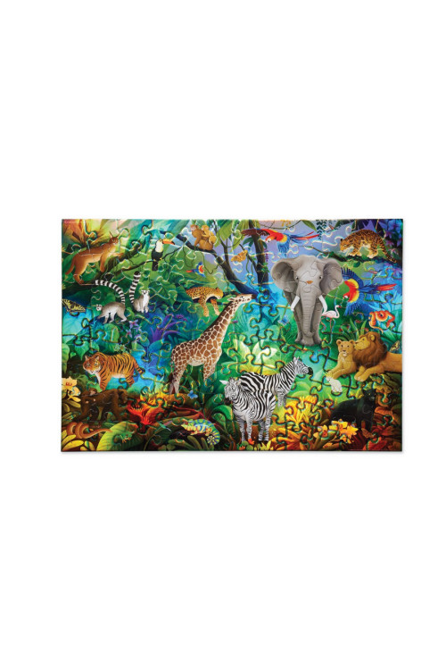 Puzzle 100pc JUNGLE