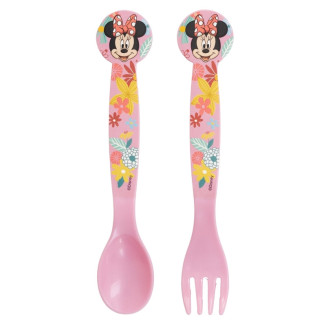 Set 2 cubiertos MINNIE 