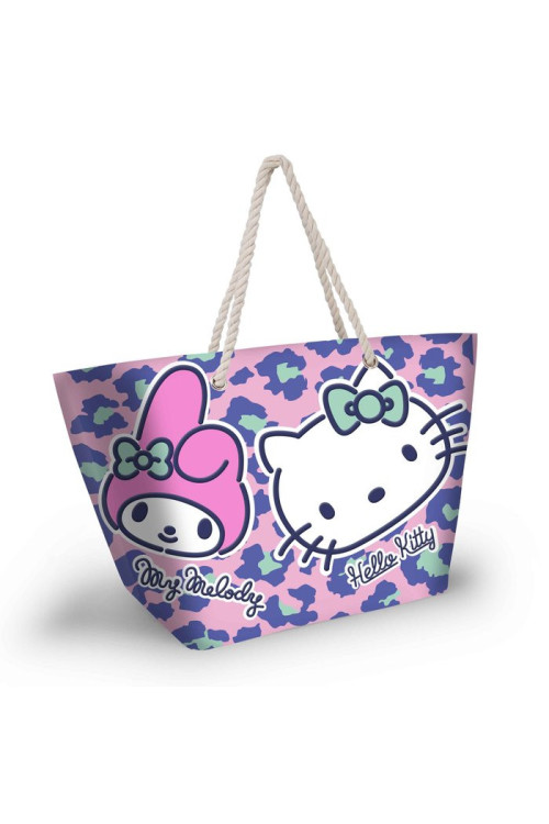 Bolso playa HELLO KITTY safari