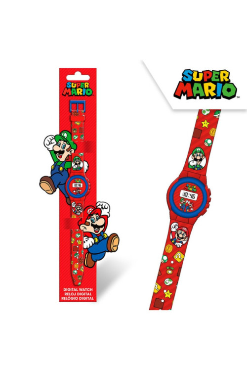 Reloj digital SUPER MARIO