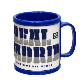Taza rubber REAL MADRID