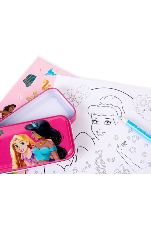 Estuche viaje colorear PRINCESAS