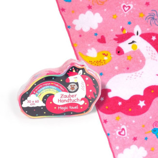 Toalla magica UNICORNIO