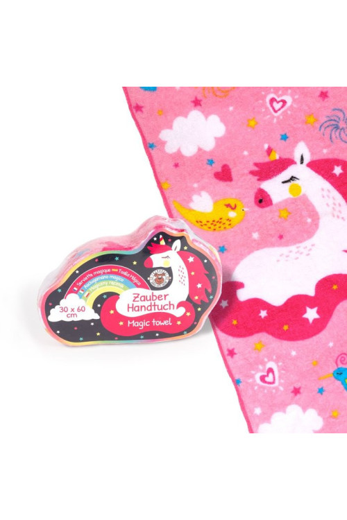 Toalla magica UNICORNIO