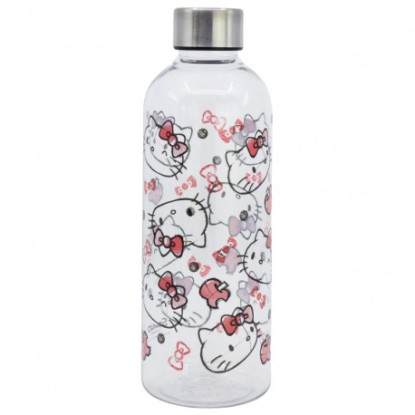 Botella transp. 850ml HELLO KITTY