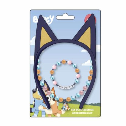 Set diadema + joyas BLUEY