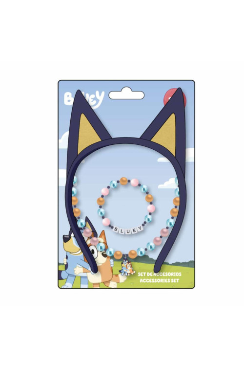 Set diadema + joyas BLUEY