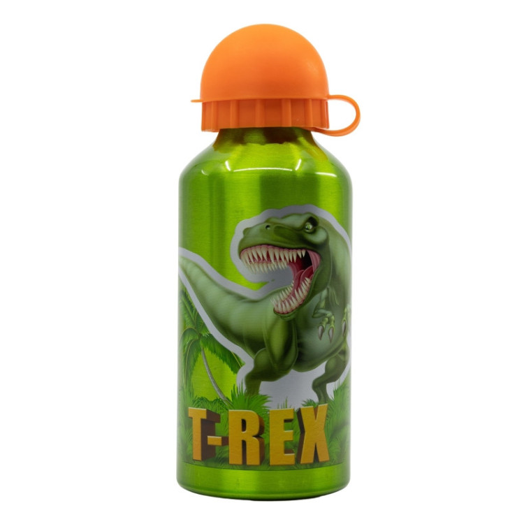 Botella 400ml aluminio T REX