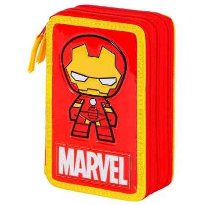 Plumier triple IRON MAN 