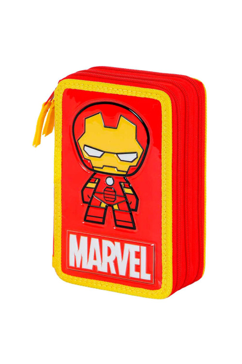 Plumier triple IRON MAN 