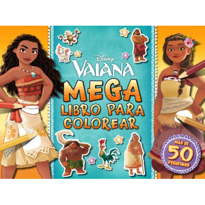 Mega libro actividades VAIANA