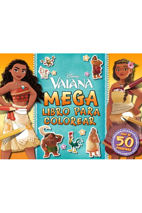 Mega libro actividades VAIANA