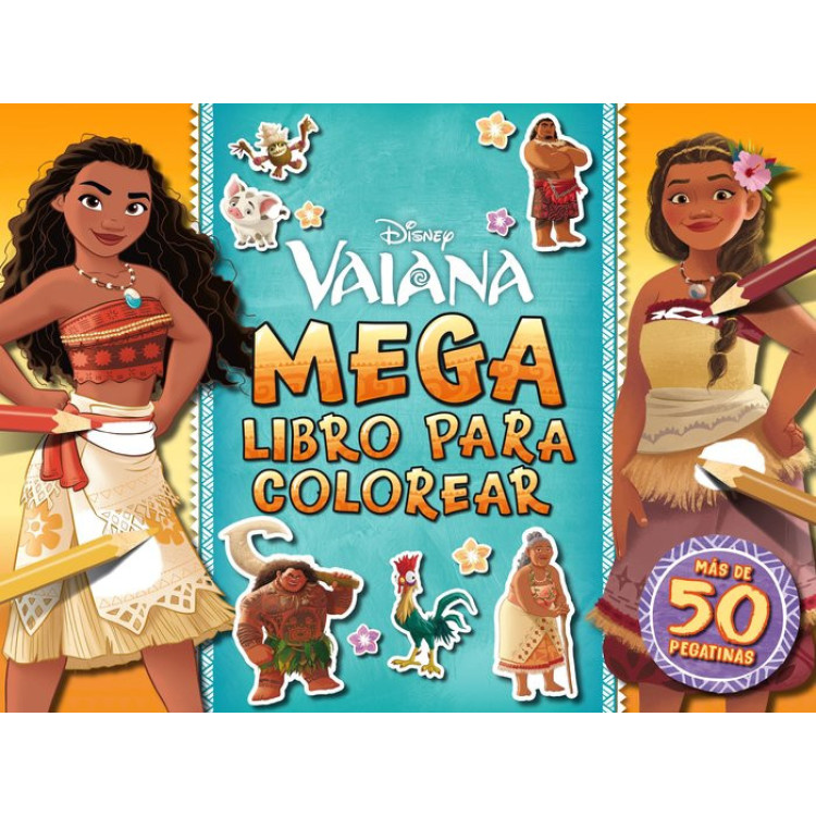 Mega libro actividades VAIANA