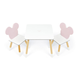 Set mesa + 2 sillas MINNIE