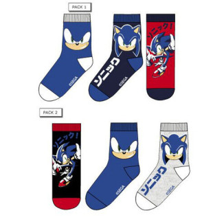 Pack 3 calcetines SONIC