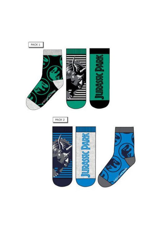 Set 3 calcetines JURASSIC