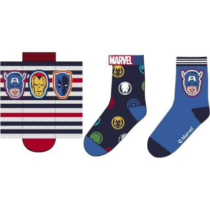 Set 3 calcetines AVENGERS