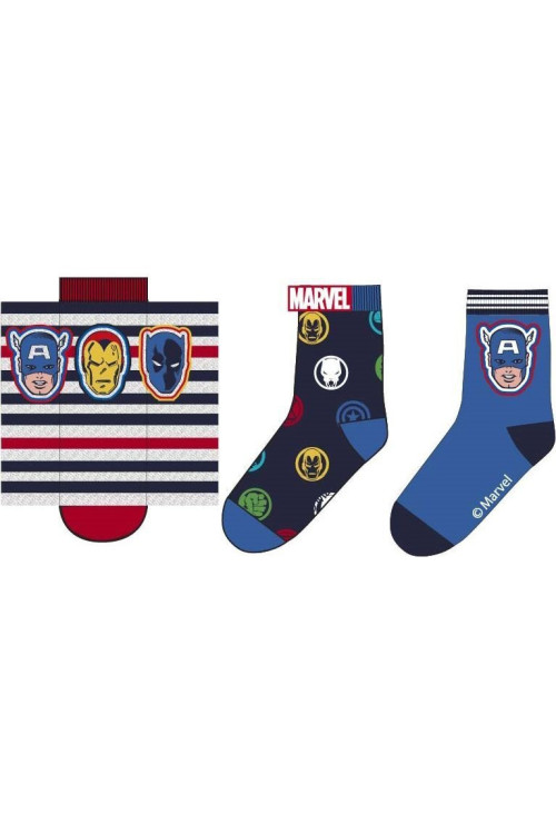 Set 3 calcetines AVENGERS
