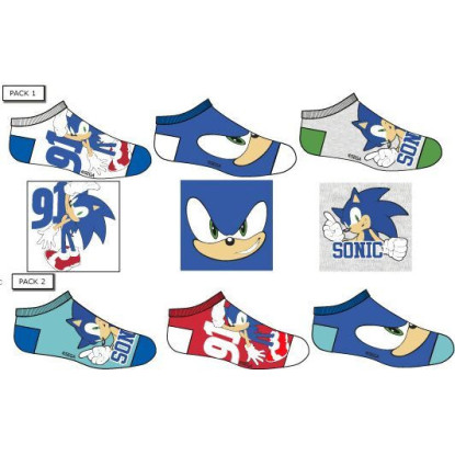 Pack 3 calcetines SONIC