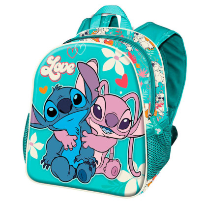 Mochila 31cm 3D STITCH love