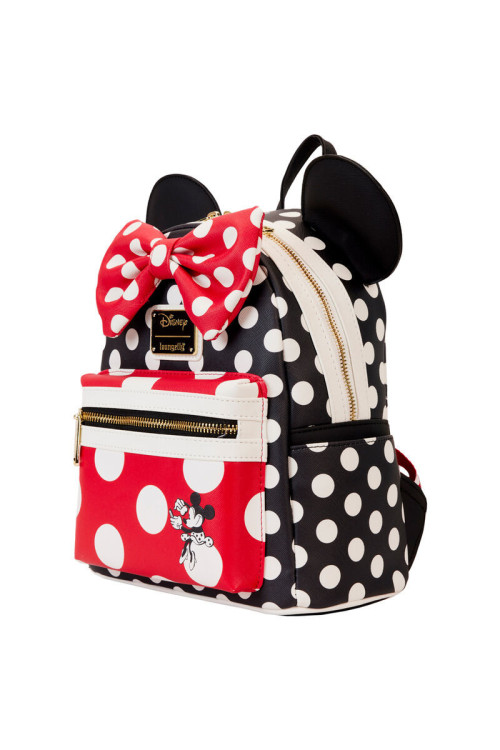 Mochila loungefly MINNIE rocks the dots