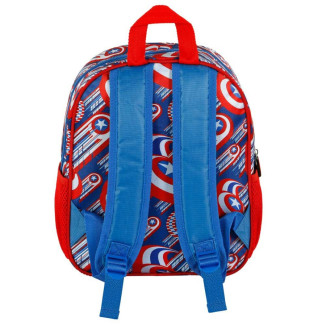 Mochila 3D CAPITAN AMERICA